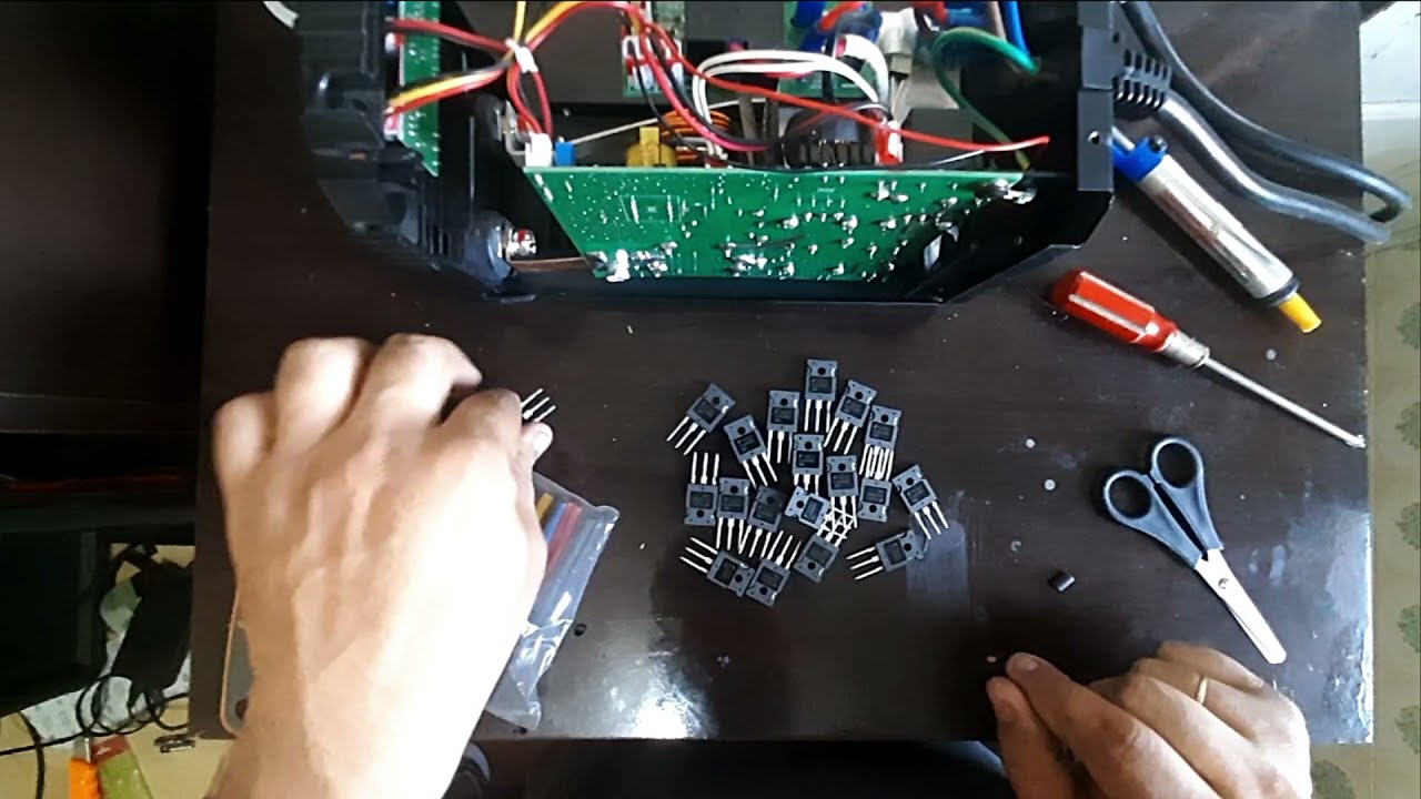 Consertando minha inversora de solda ou maquina de solda inversora