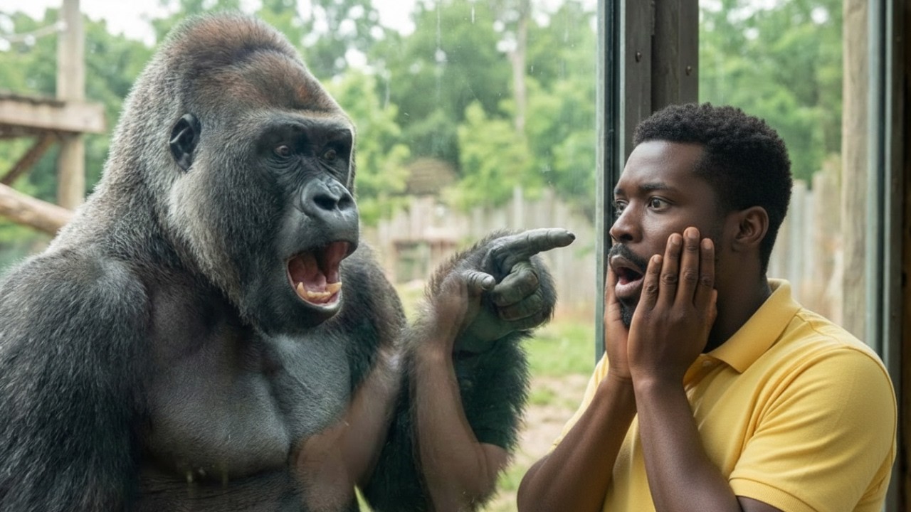 Gorilla Wouldn’t Calm Down, Then Zookeepers Realized He Was Trying to Warn Him | animal stories