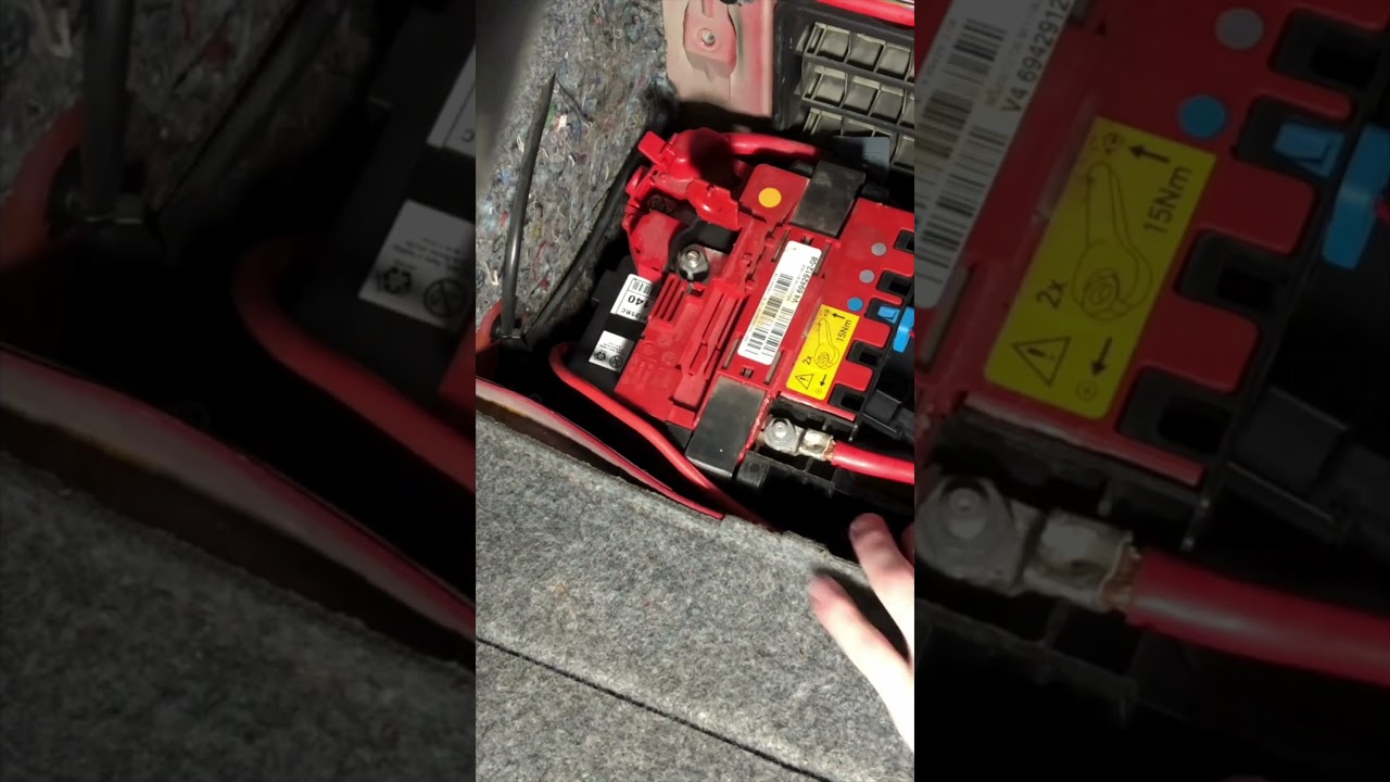BMW 328XI Battery Replacement Part 2 #shorts #fyp #bmw