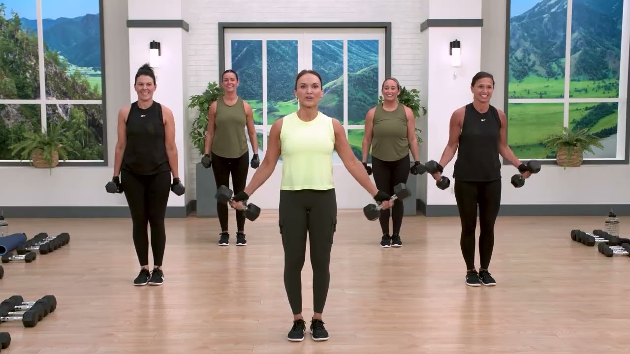 Cathe Friedrich's Elevated Upper Body Workout