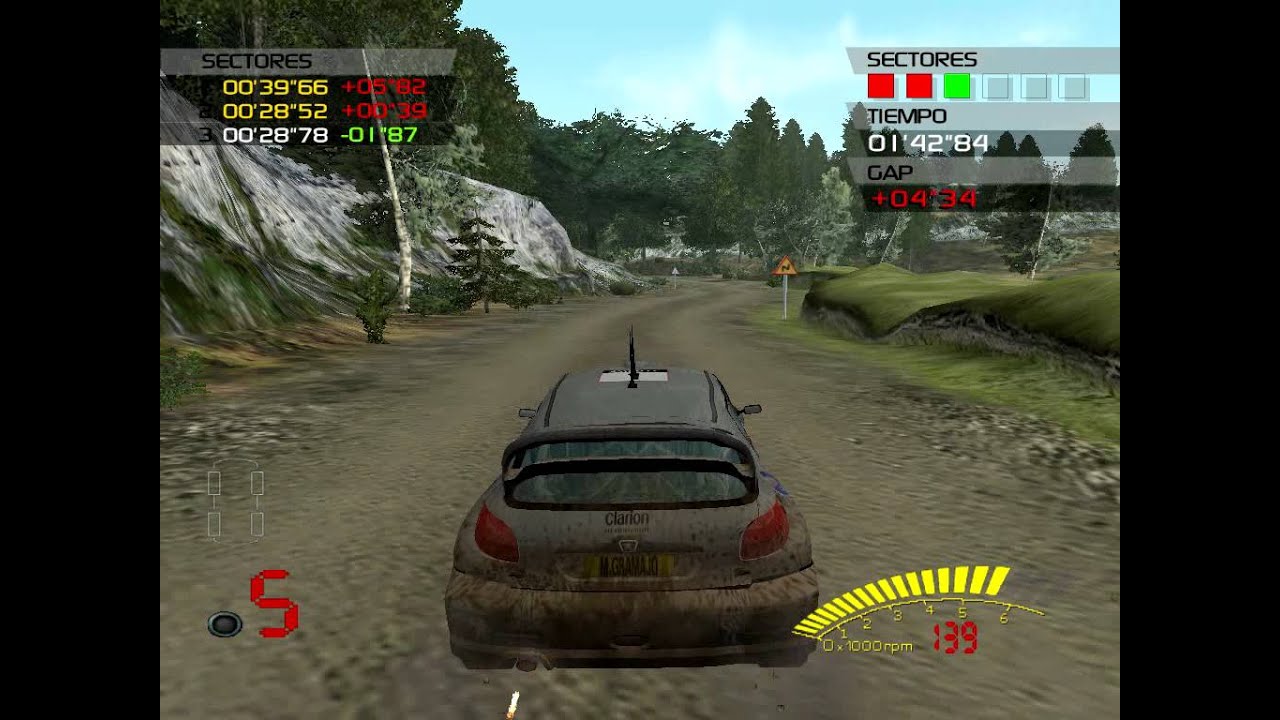 All Cars - V-Rally 3 PC - #01 Peugeot 206 2.0L