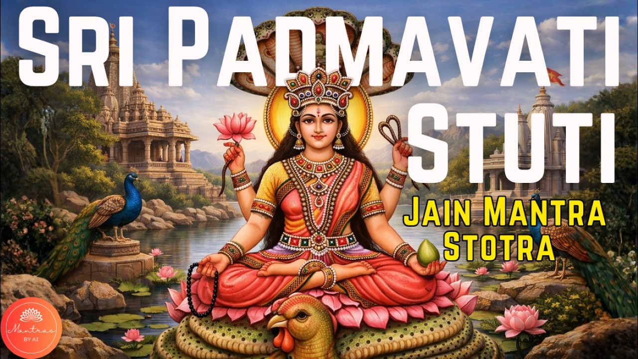 Shri Padmavati Stuti (52-Akshara Garbhita) | Jain Yakshini of Parshvanatha | Jain Mantra
