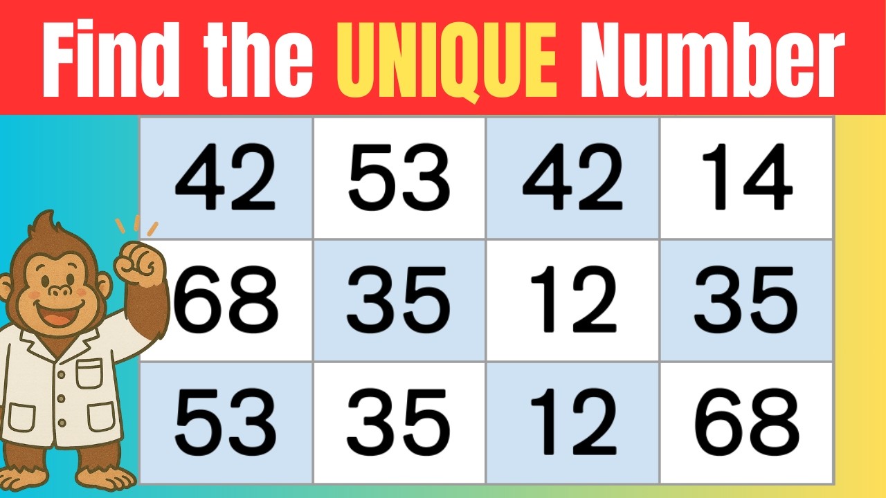 Find the Matching Number | Daily Brain Training Puzzle