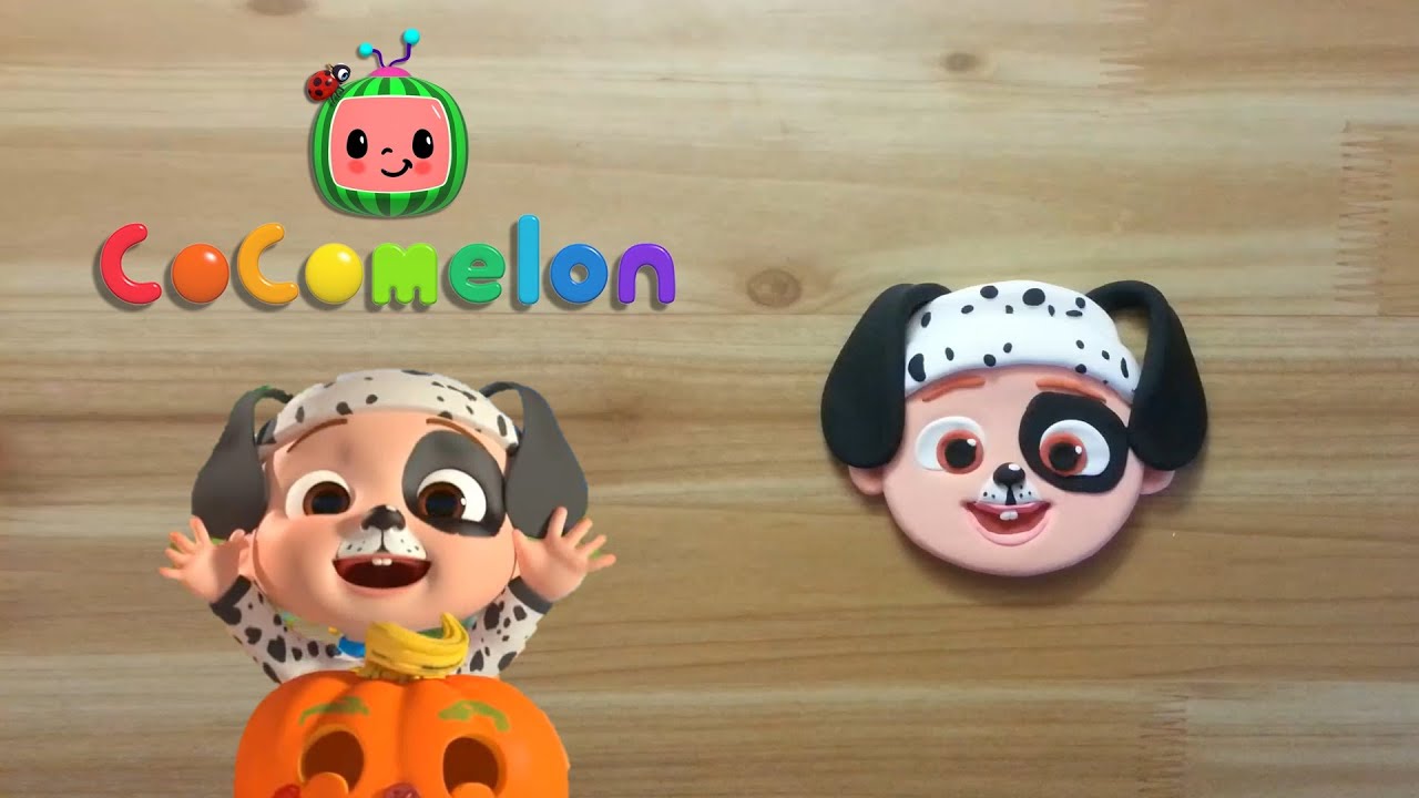 cocomelon JJ halloween clay cracking making 코코멜론 제이제이 할로윈 클레이로 만들기