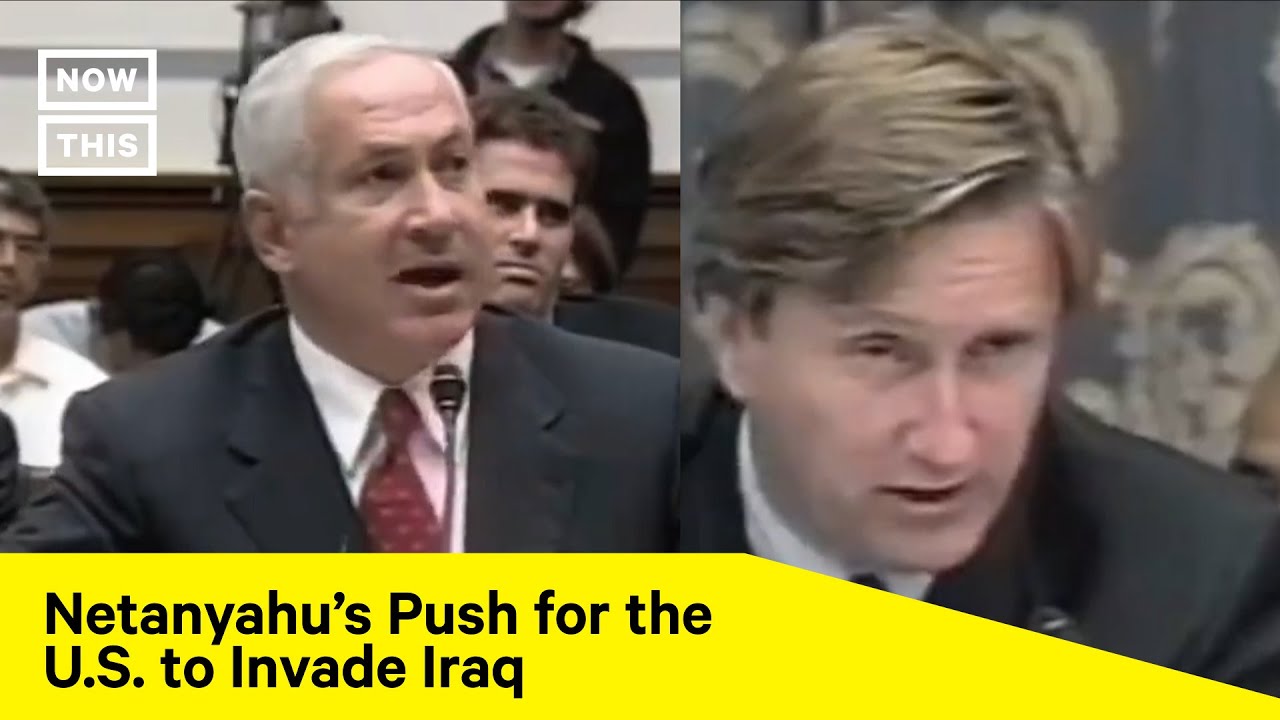 Netanyahu's Push for the U.S. to Invade Iraq Post-9/11 Has Come Under Scrutiny