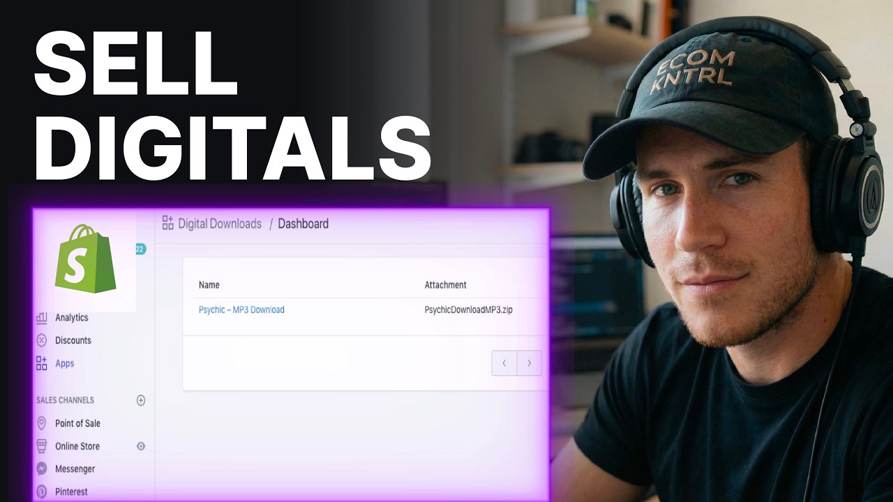 How to Sell Digital Downloads on Shopify (2026) | Quick Setup
