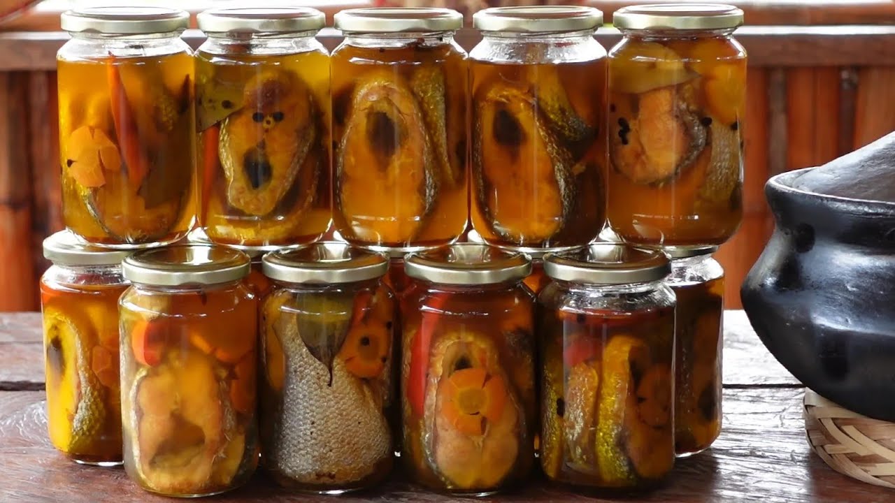 'Preservation of Fish' The Making Of Spanish Style Bangus Sardines in Jar and Fermenting Dayok!