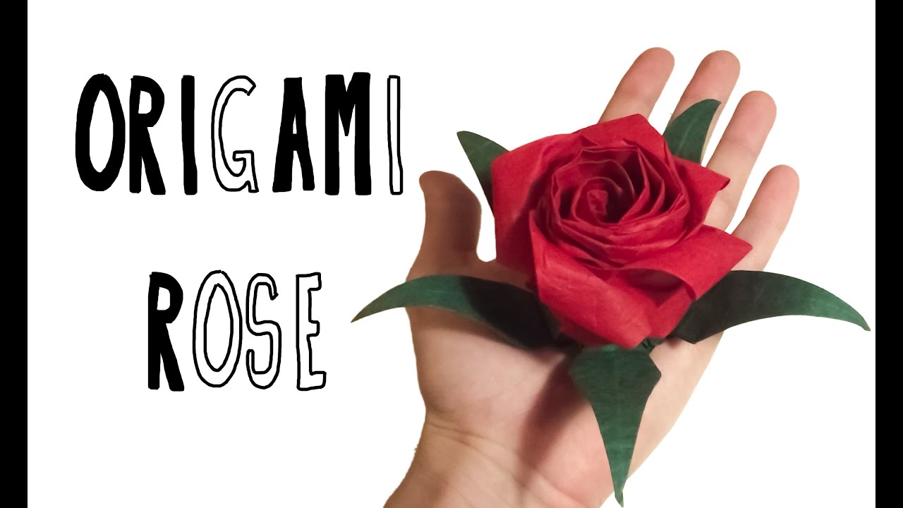 Origami Pentagonal Rose (Riccardo Foschi) - Inspired by Naomiki Sato's and Kawasaky's Rose