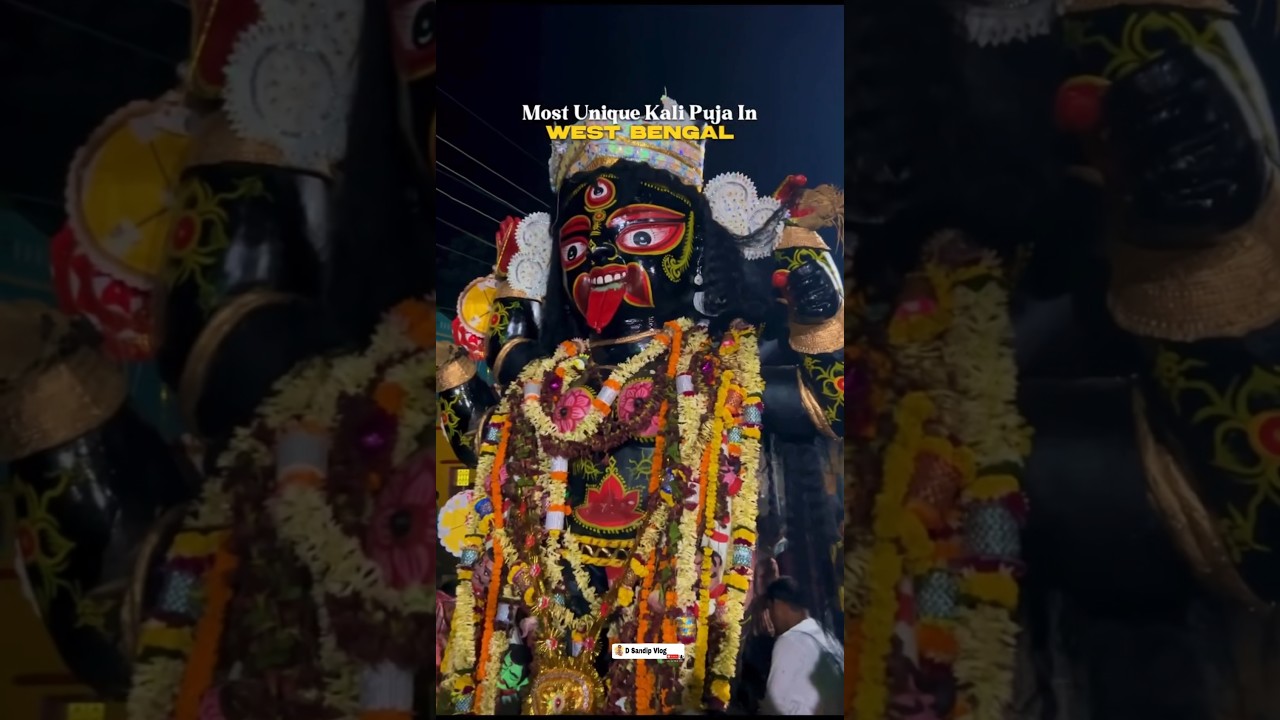 🌺 The Most Unique Kali Puja in West Bengal 🔥 | A Grand Celebration of Maa Kali 2025 🙏
