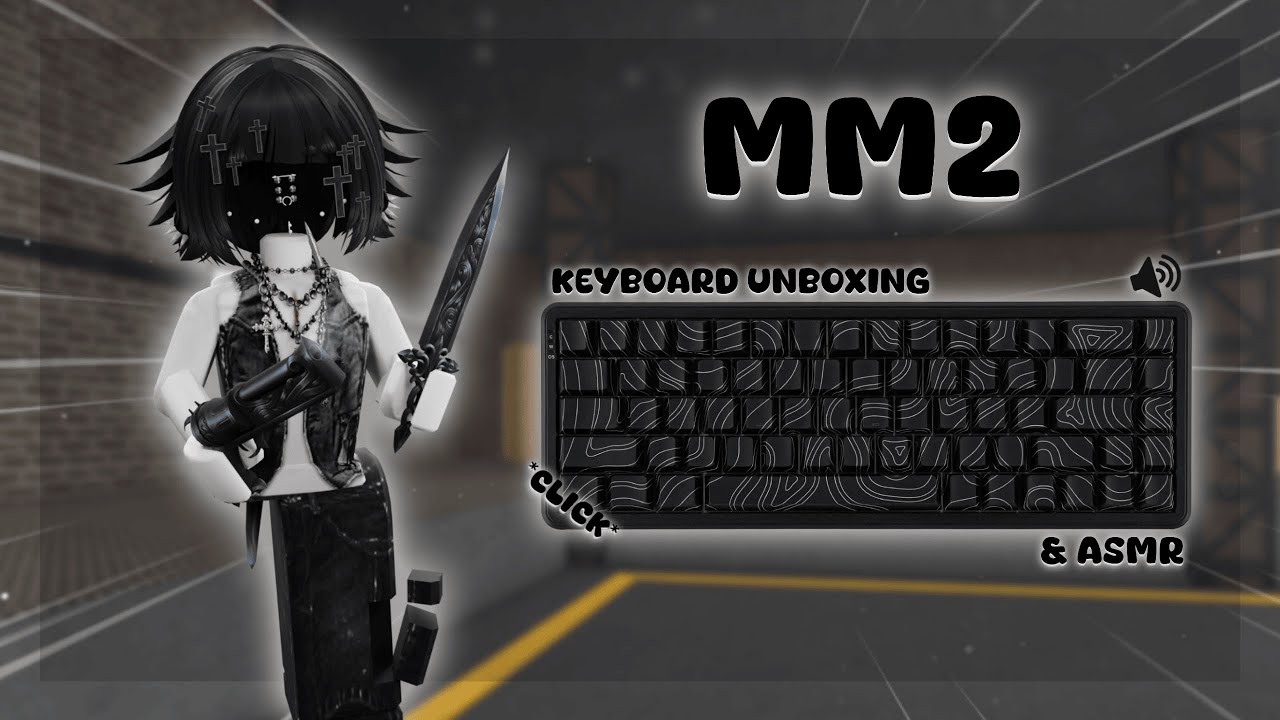 MM2 KEYBOARD UNBOXING & ASMR