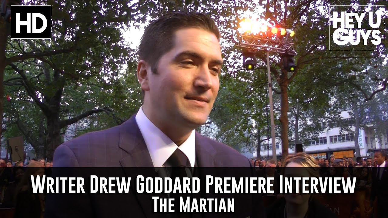 Writer Drew Goddard Interview - The Martian Premiere
