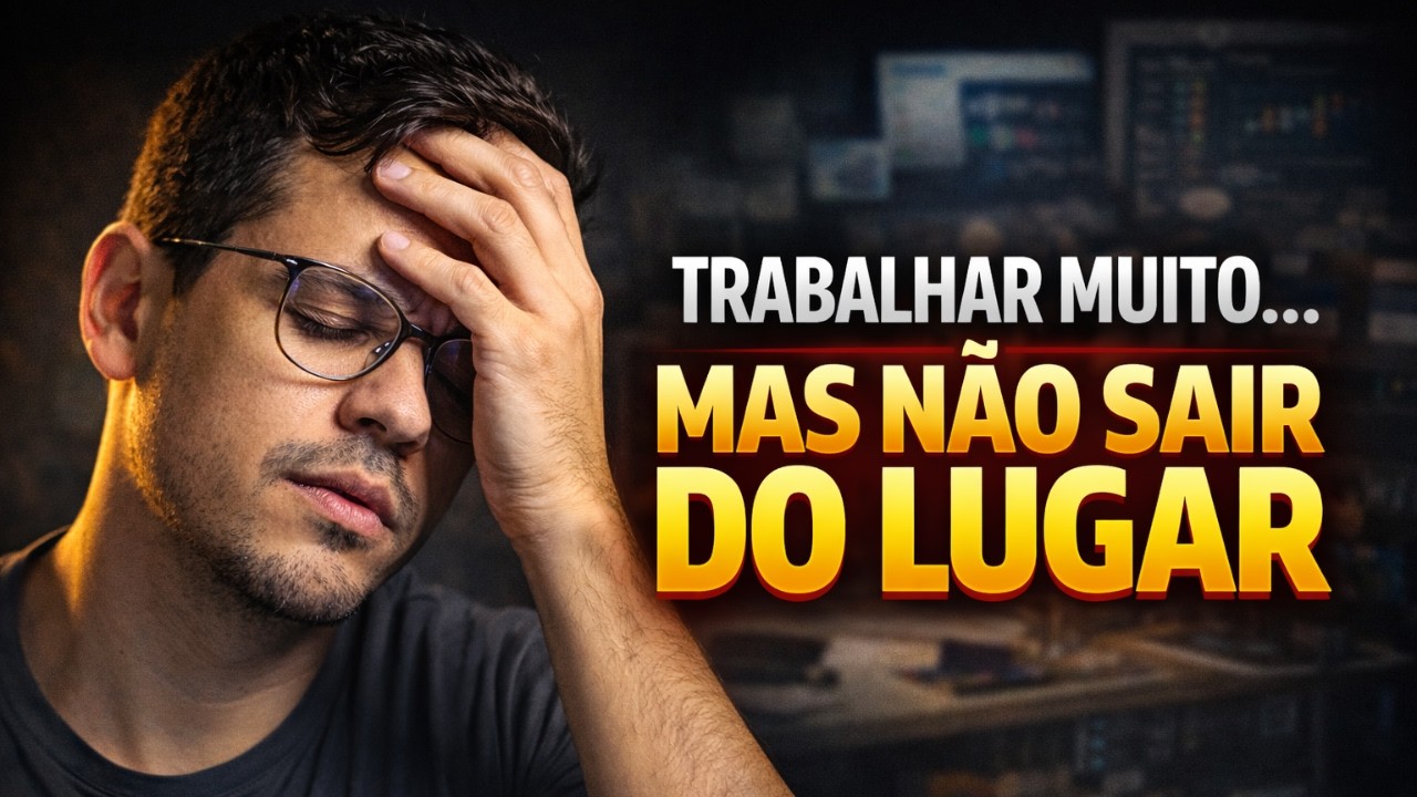 Trabalhar muito… mas não sair do lugar?