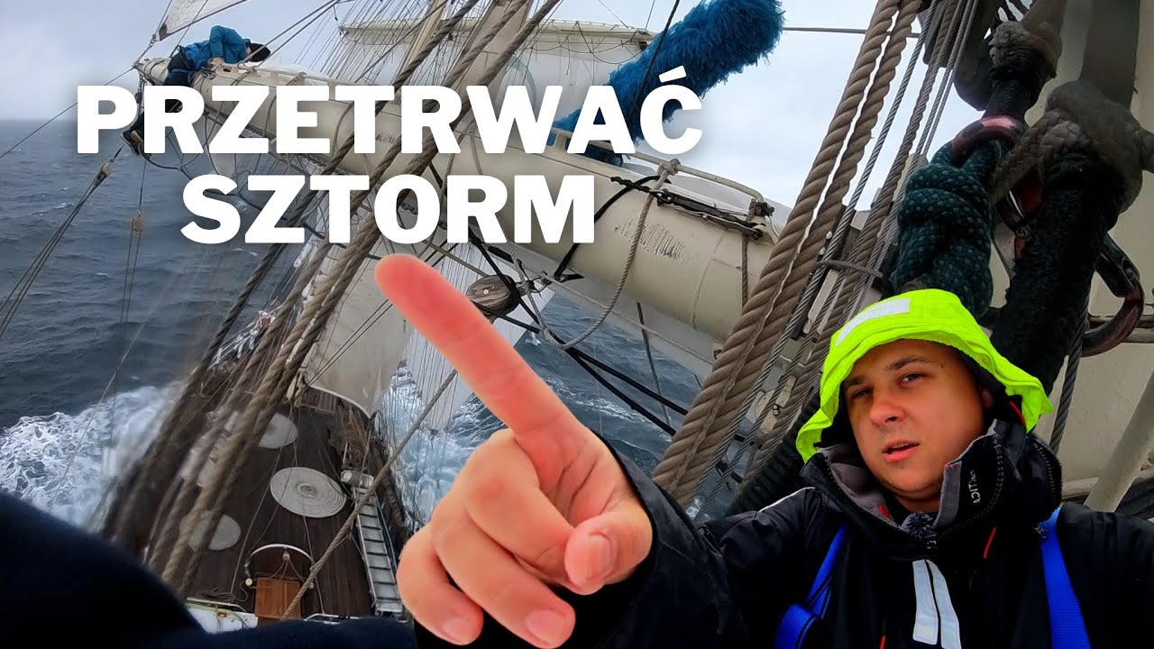Walka z żywiołem na żaglowcu 
