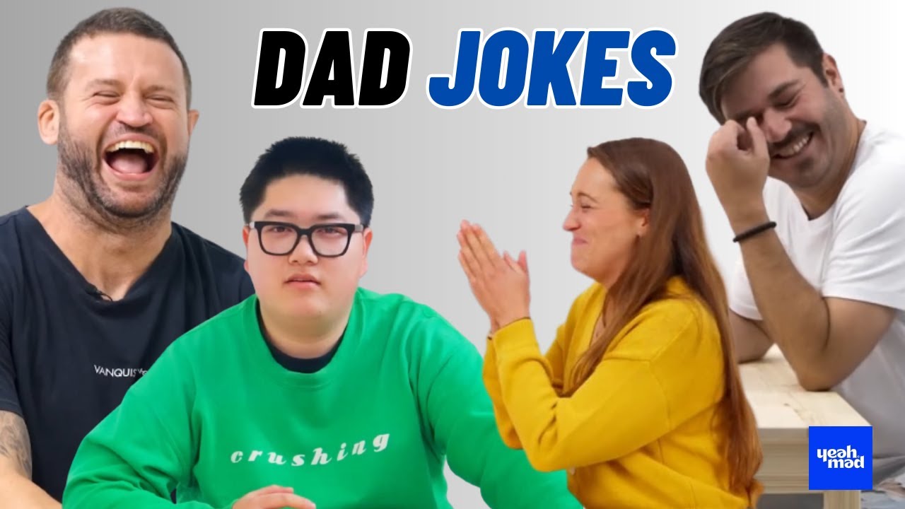 Dad jokes Try not to laugh | YeahMad Dad jokes compilations