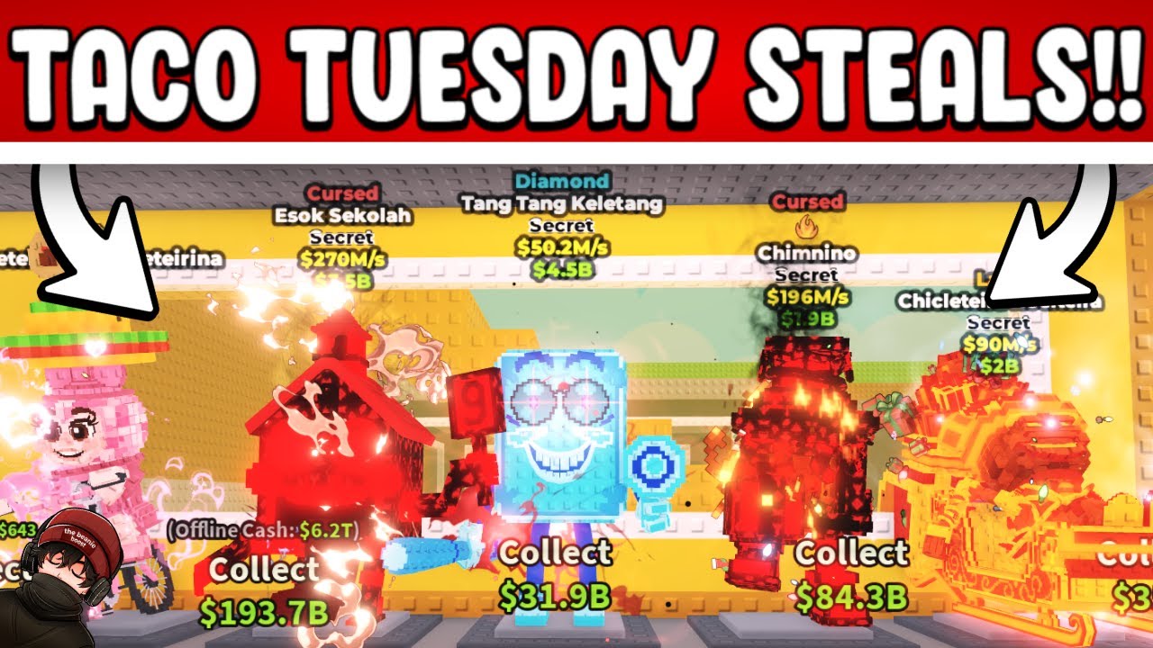 I STOLE THE CRAZIEST LOOT DURING TACO TUESDAY ADMIN ABUSE USING 