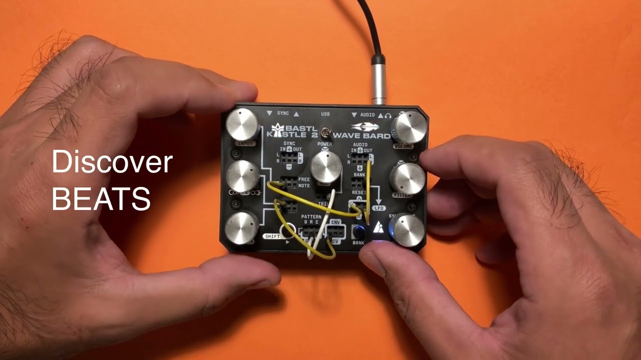 BASTL WAVE🐦‍⬛BARD｜#2 - Discover BEATS ( Factory preset )