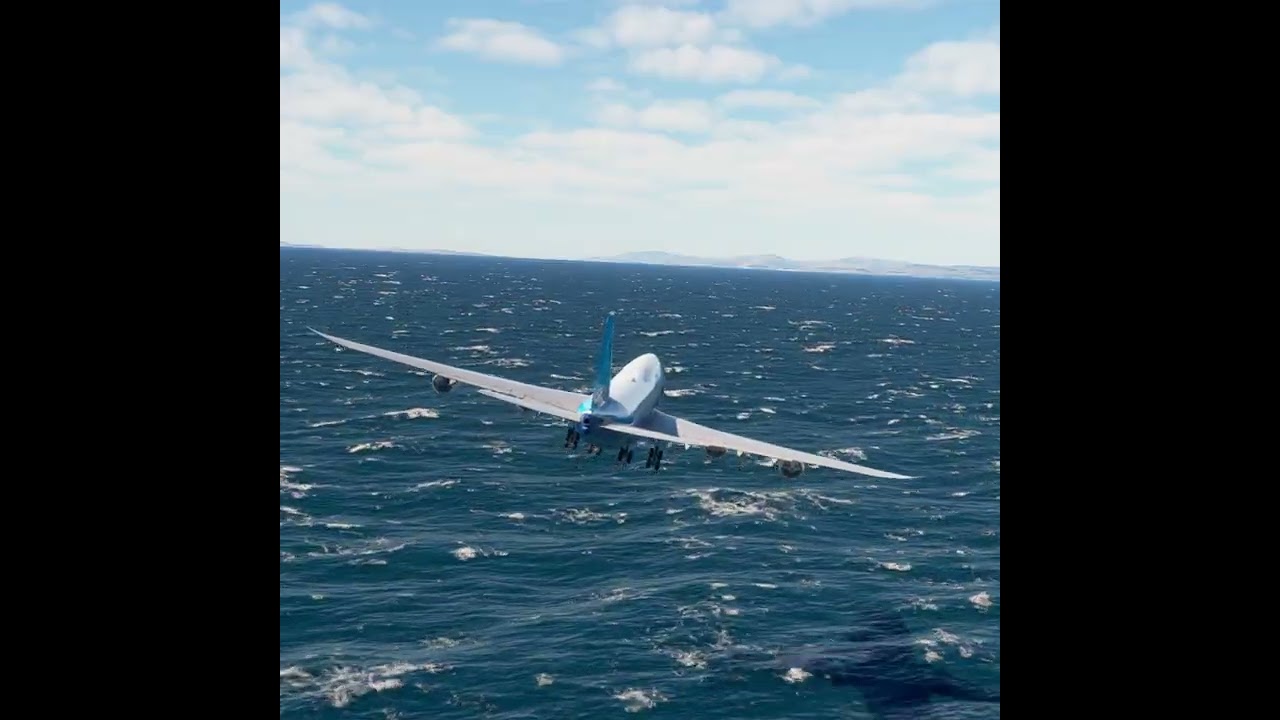 Airplane Emergency Landing in the open sea EP260