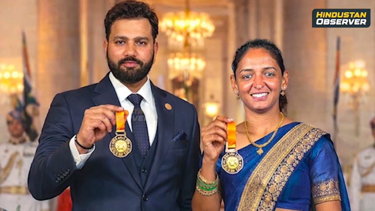 क्रिकेट में उत्कृष्ट योगदान: रोहित शर्मा और हरमनप्रीत कौर को पद्मश्री से सम्मानित