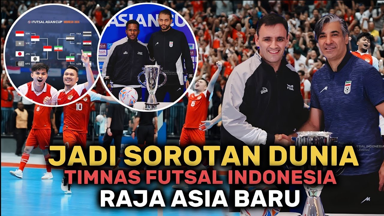 KELAS KING‼️ Timnas Futsal Ukir Sejarah di Partai Final Piala Asia | Raja Asia Yang Terbangun.