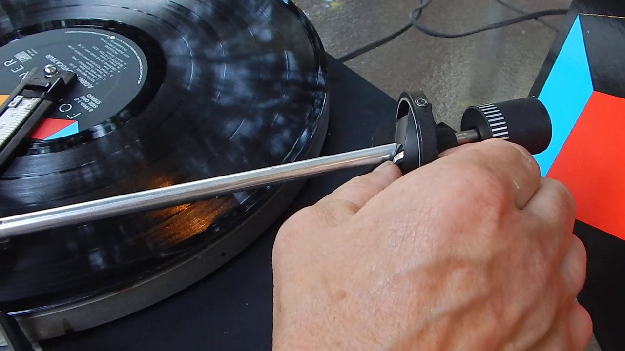 For Kimberly- setting up Dual turntable tonearm