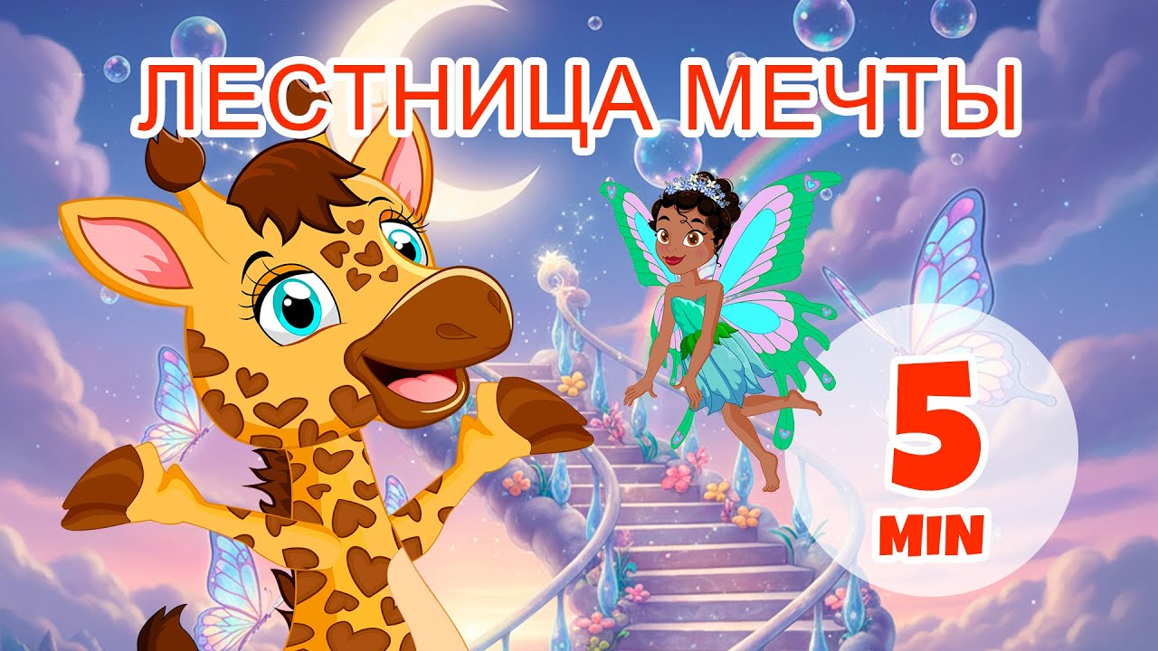 Лестница мечты - 5 мин. Giramille | Детские стишки и песенки