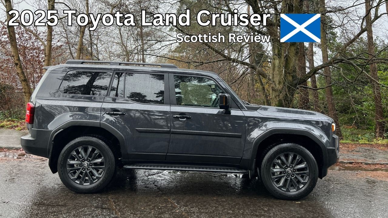 2025 Toyota Land Cruiser UK Review | New 2.8L Diesel SUV Test Drive & Features