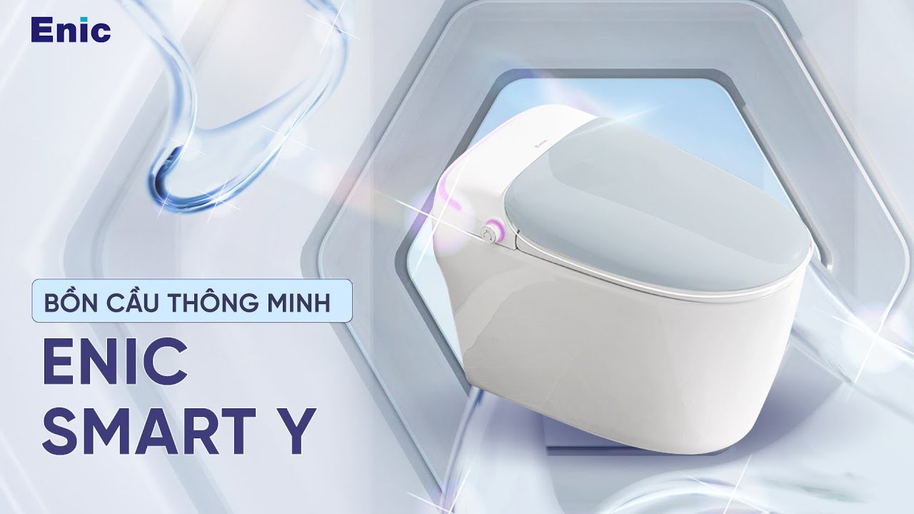 BỒN CẦU TH&Ocirc;NG MINH ENIC SMART Y - C&ocirc;ng nghệ đột ph&aacute; n&acirc;ng cấp trải nghiệm vệ sinh đến từ tương lai
