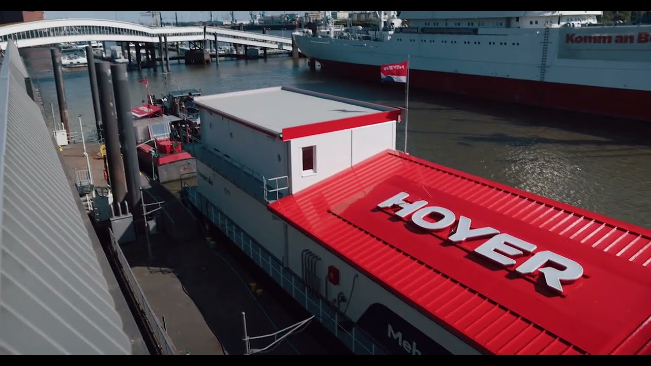 Neue Hoyer Bunkerstation im Hamburger Hafen eingetroffen