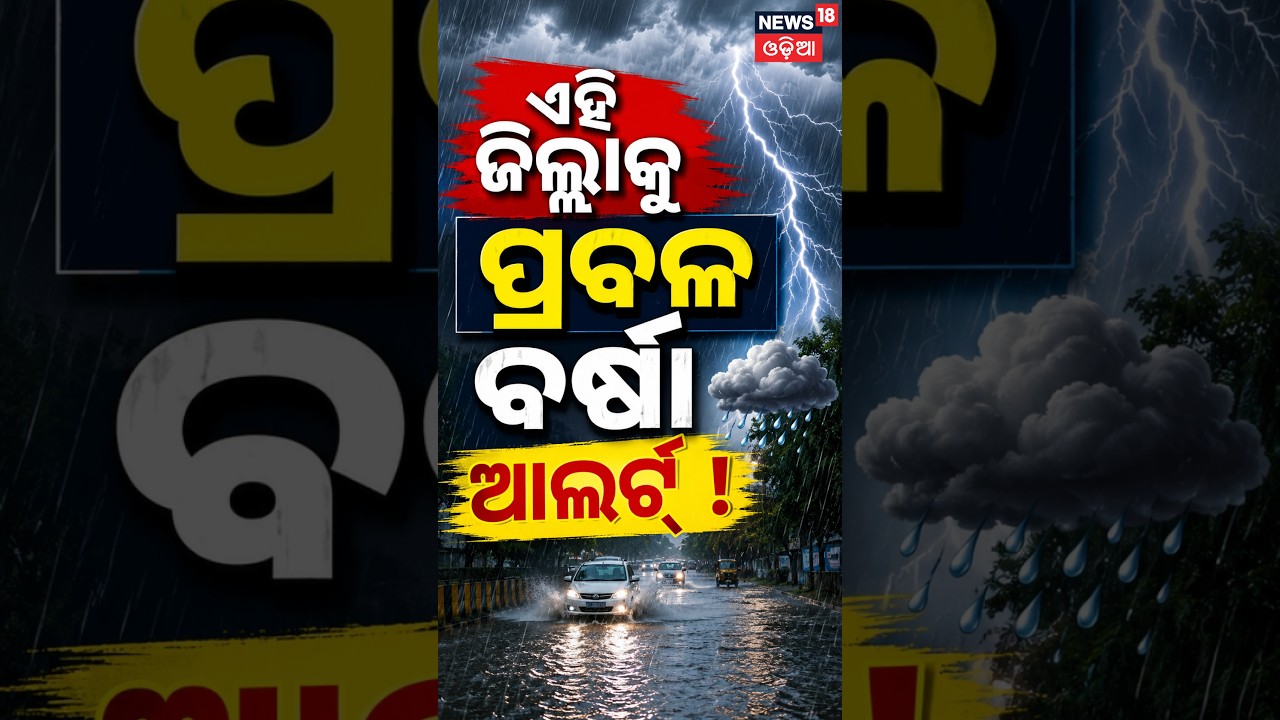 ଅଧା ଓଡ଼ିଶାକୁ ଆଲର୍ଟ୍ ଜାରି! Odisha Weather Update |Yellow Alert for North & Western Odisha |Rain Alert