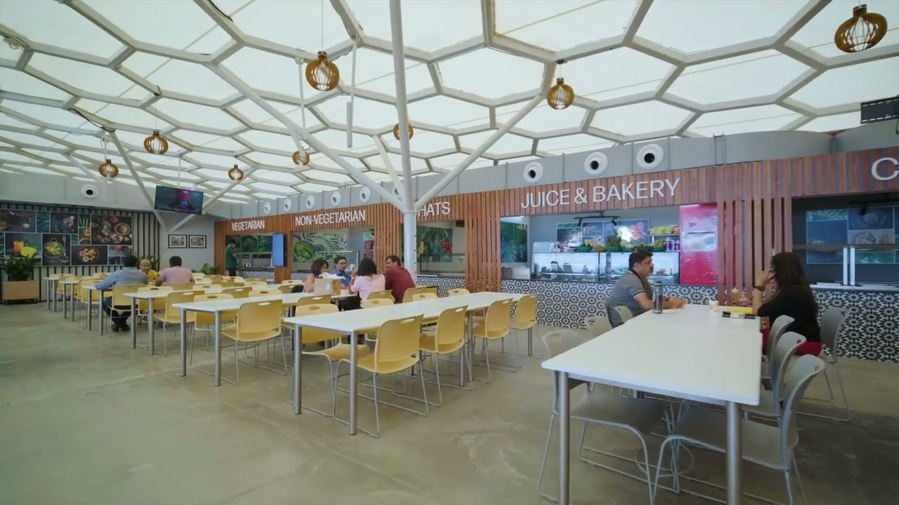 Video of the cafeteria of HP office