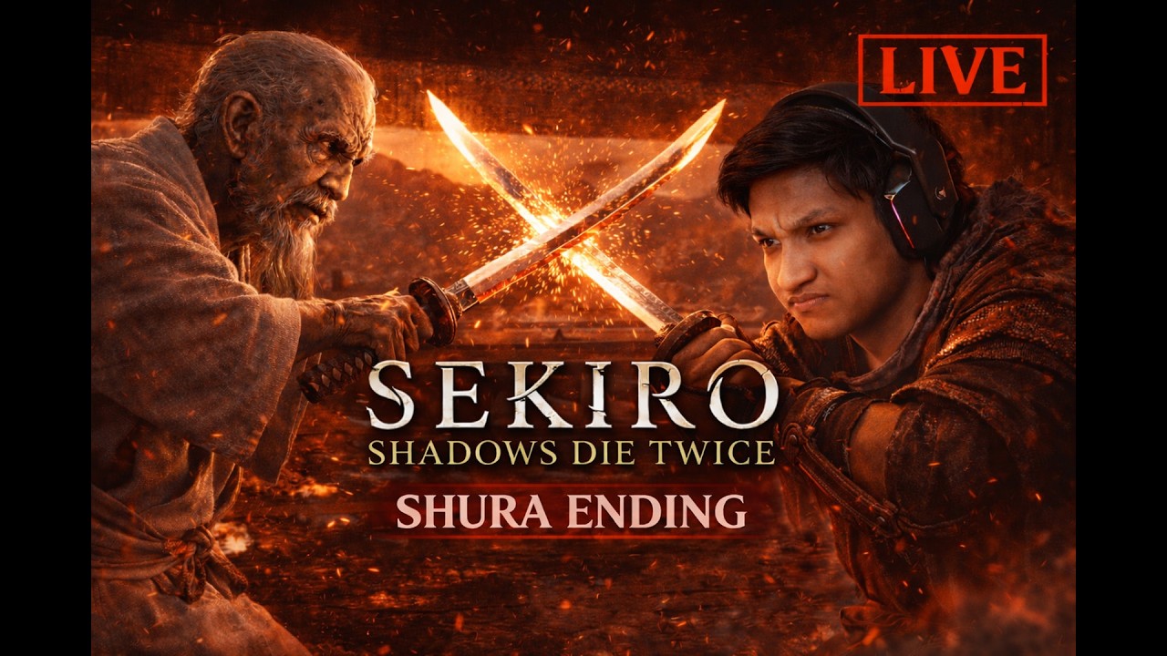 SHURA ENDING LIVE 🔥 | Isshin Final Fight | Sekiro Shadows Die Twice