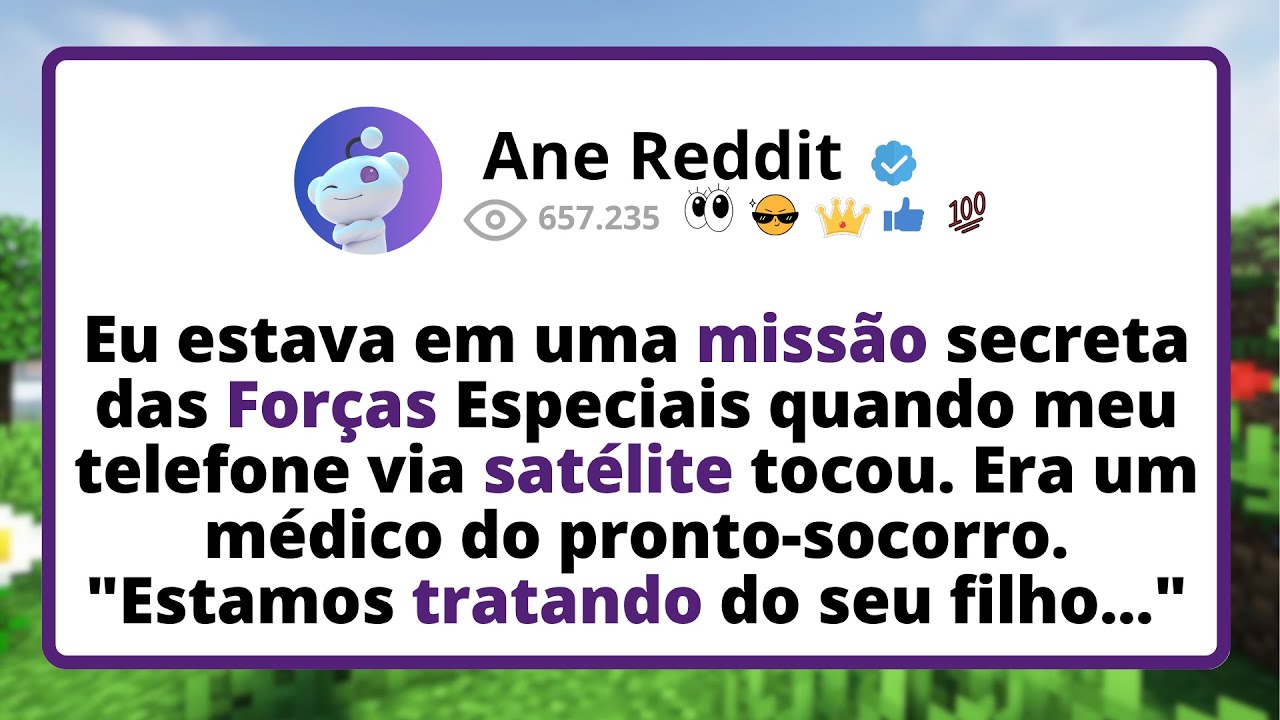Eu ESTAVA em uma MISSÃO SECRETA das Forças Especiais quando meu telefone via satélite tocou...
