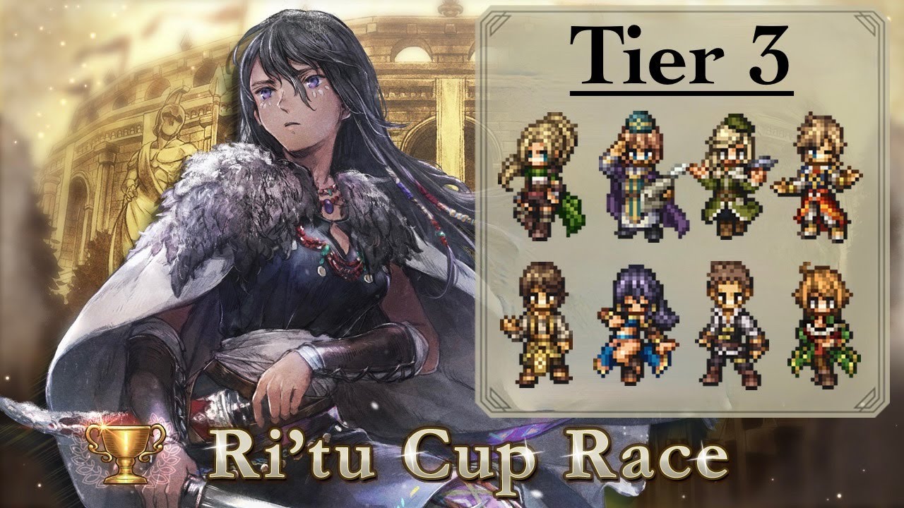 Ri'tu vs Budget Team - 6 Turns [] Octopath Traveler: CotC