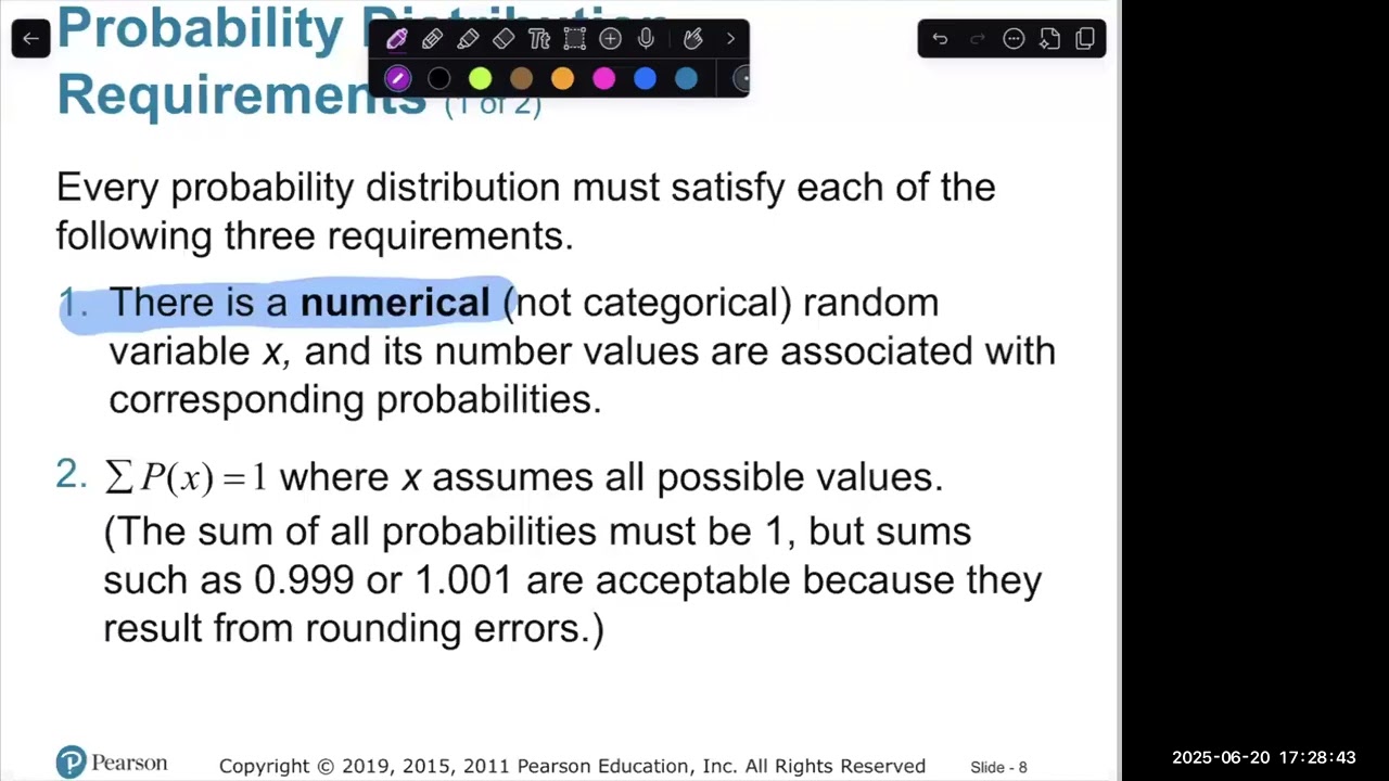 Statistics 5.1