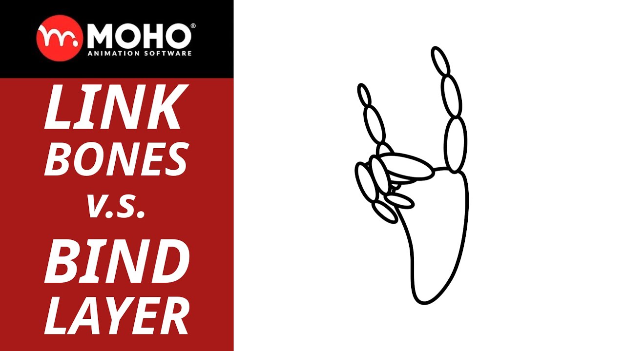 MOHO Pro 14 | Link Bones vs Bind Layer