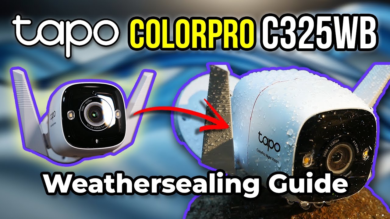 (TESTED) How to Waterproof Your Tapo ColorPro Outdoor Camera Cables
