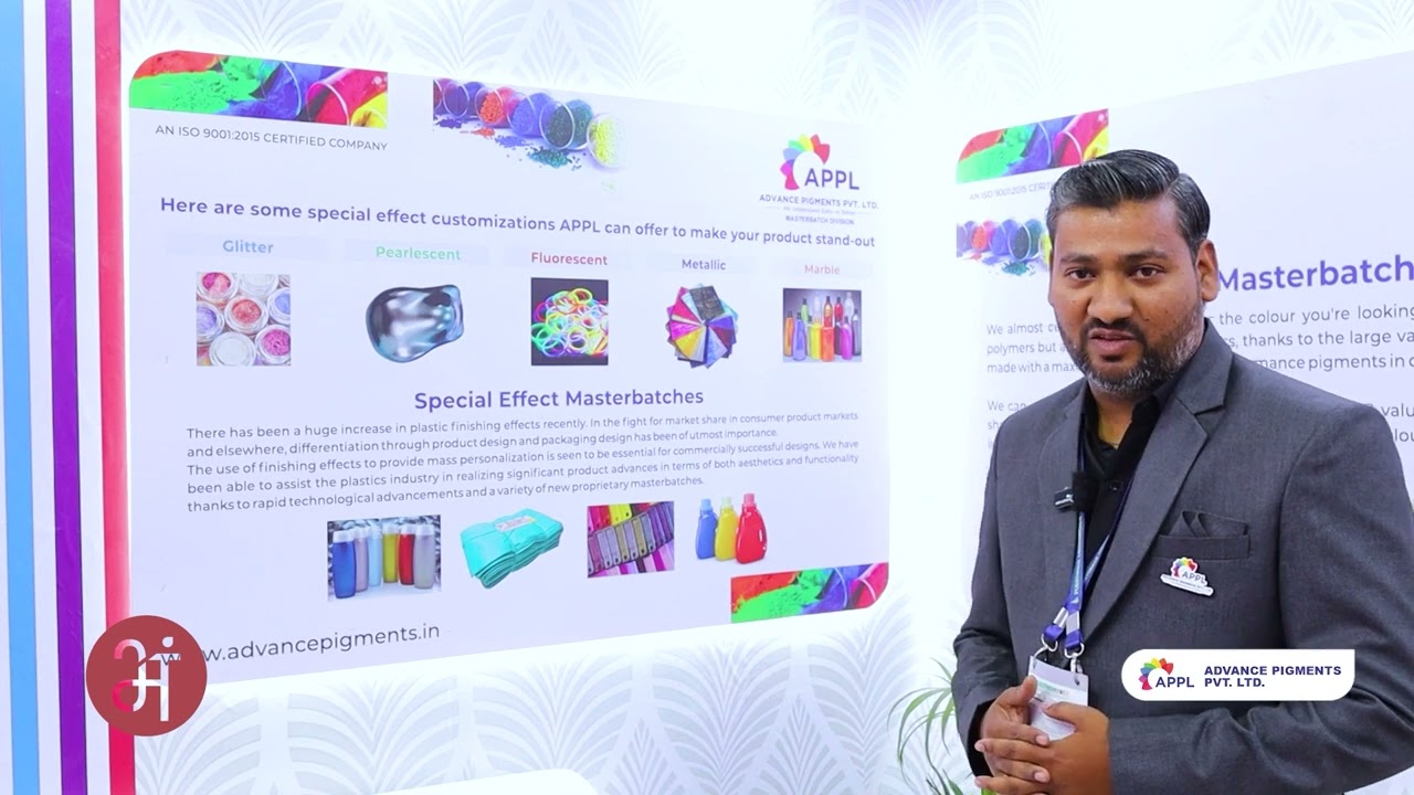 Masterbatches for Plastic Processing | ADVANCE PIGMENTS | PlastIndia 2026