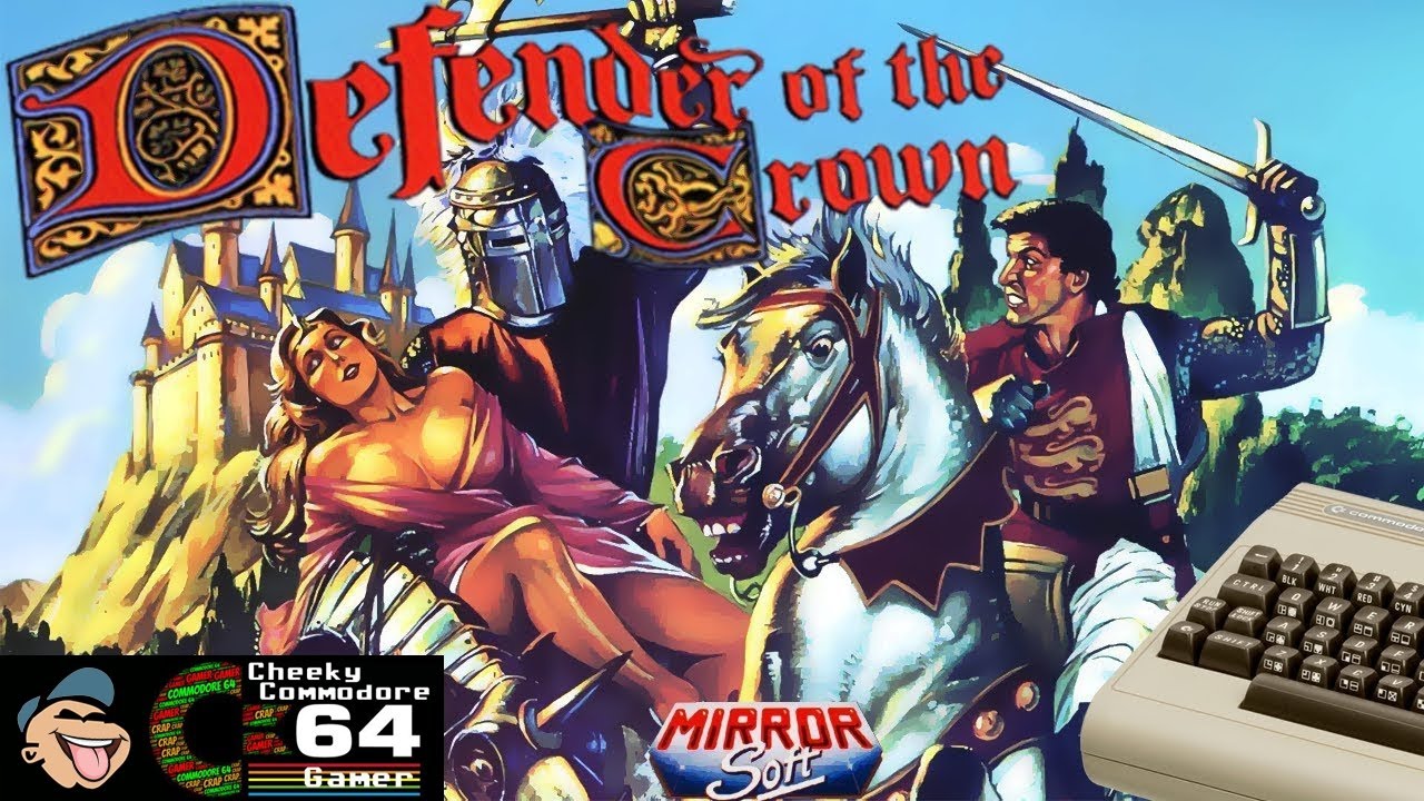 DEFENDER OF THE CROWN – Commodore 64 (1987) | Cinemaware's Medieval Strategy Classic