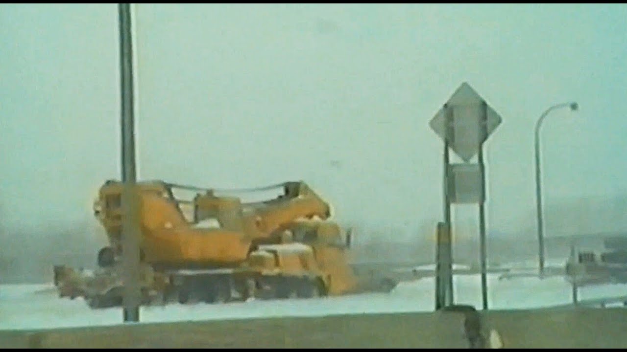 Conrail Heavy Crane on the Highway