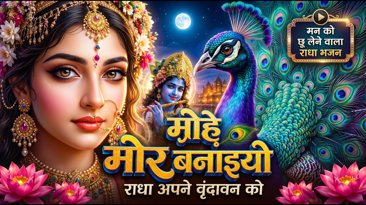 मोहे मोर बनइय्यो राधा | Mohe Mor Banaiyo Radha Apne Vrindavan Ko | Radha Krishna Bhajan