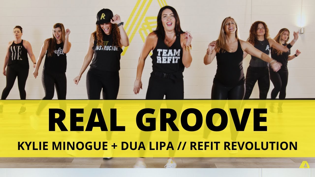 “Real Groove” || @kylieminogue + @dualipa || REFIT® Revolution