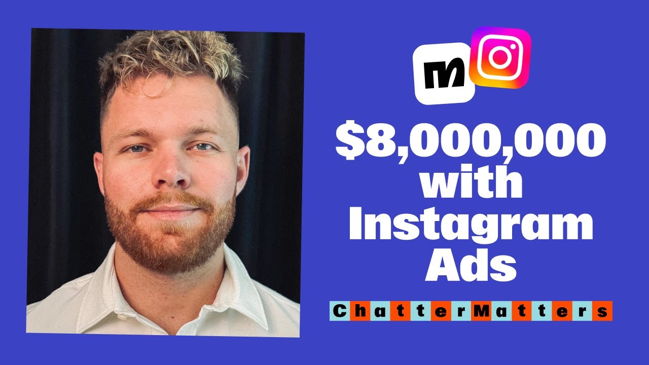 He scaled to $8M a year using Manychat + Meta Ads | Justin Saunders Chatter Matters