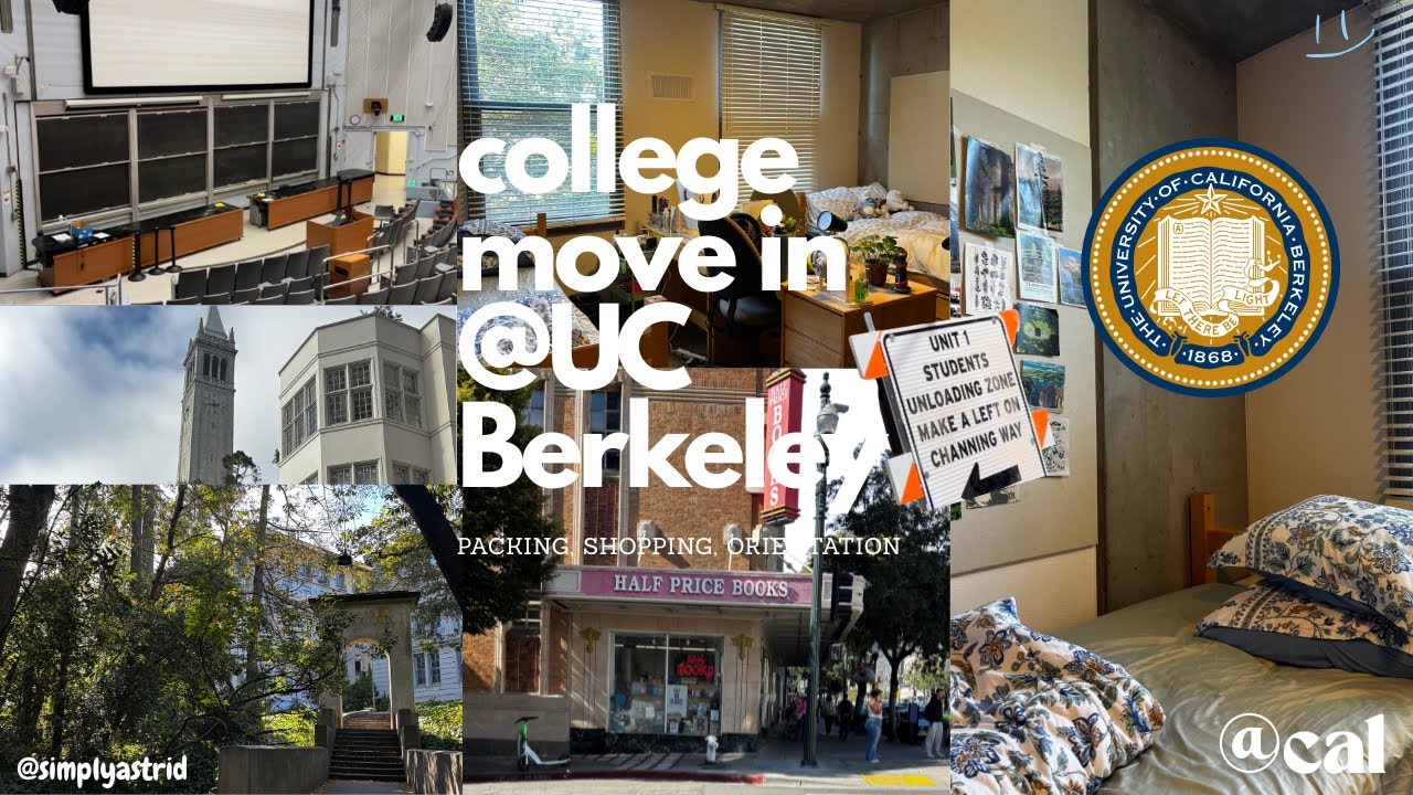College Move-In Vlog 🏫🎓📍UC Berkeley 