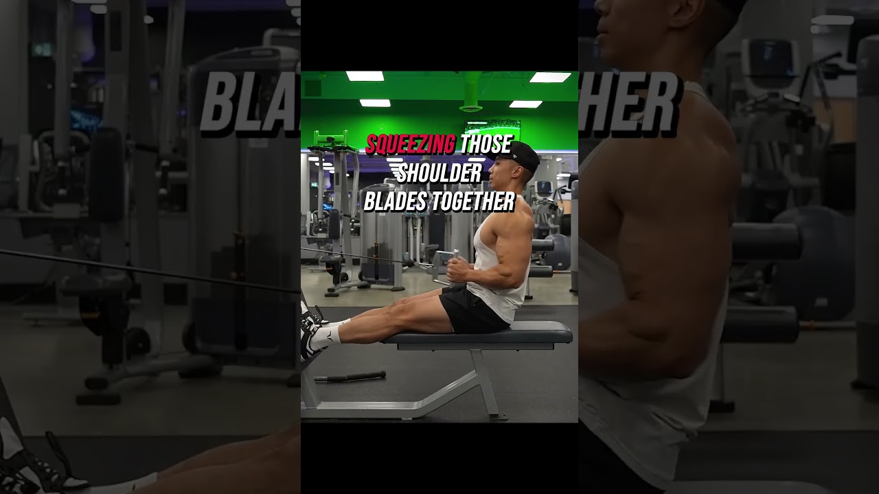 How To Properly Do The Seated Cable Row