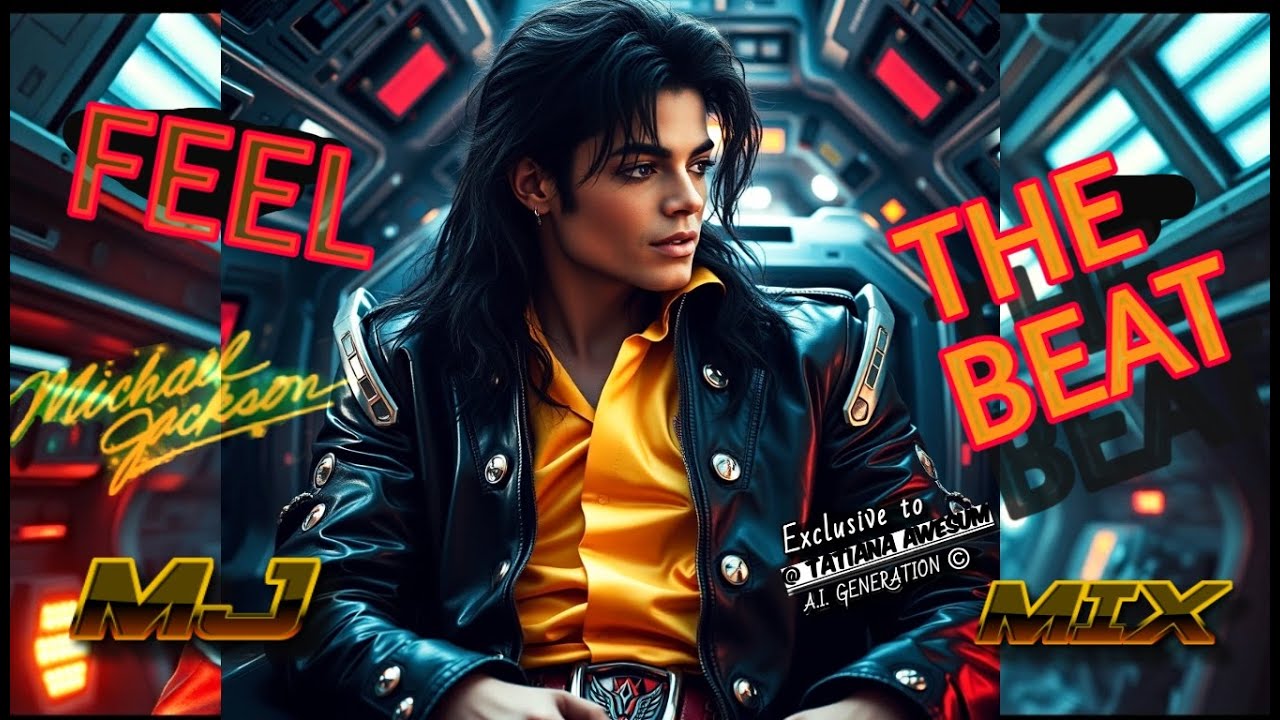 MICHAEL JACKSON - FEEL THE BEAT (REMIX) [CINEMATIC MUSIC VIDEO] 🚀