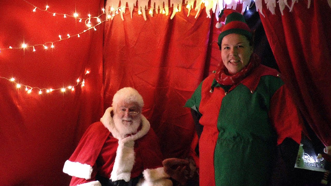 Santa's Grotto and Train Rides at the Llanelli & Mynydd Mawr Railway 08/12 2018.