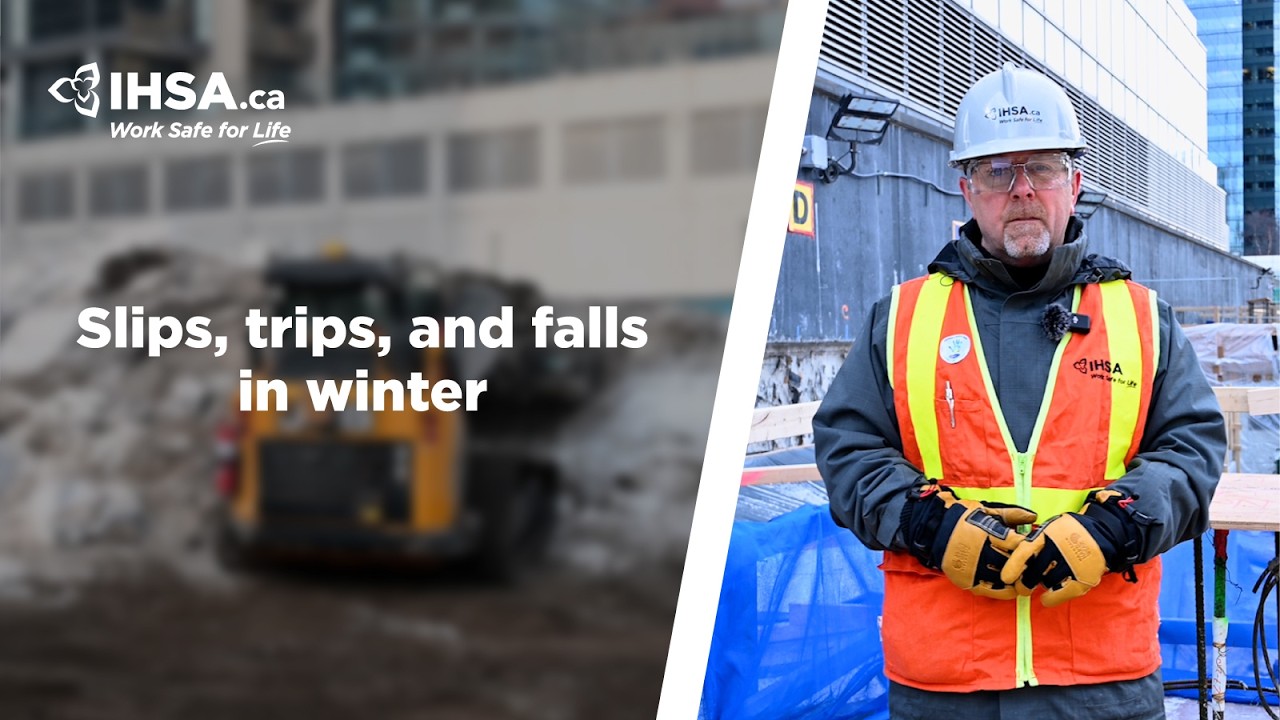 Winter safety: preventing slips, trips, and falls by clearing snow and ice buildup