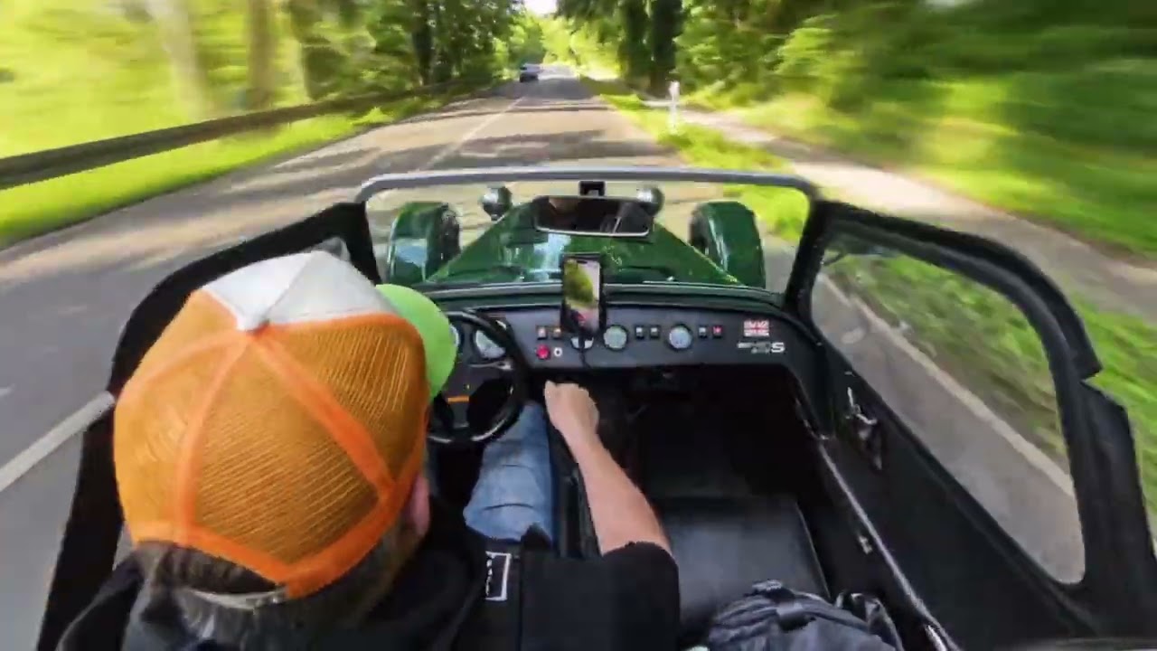 Caterham evening drive