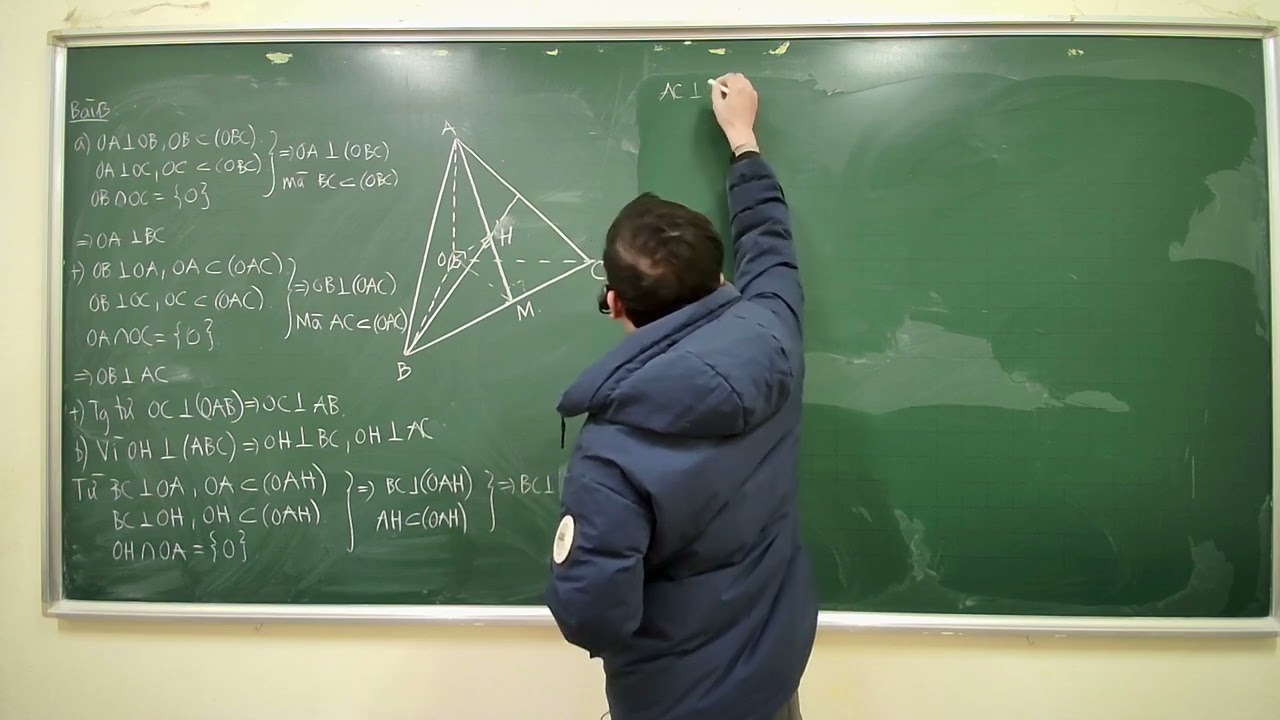 Toán 11 - Đường thẳng vuông góc với mặt phẳng - Dạng 2 - Phần 2