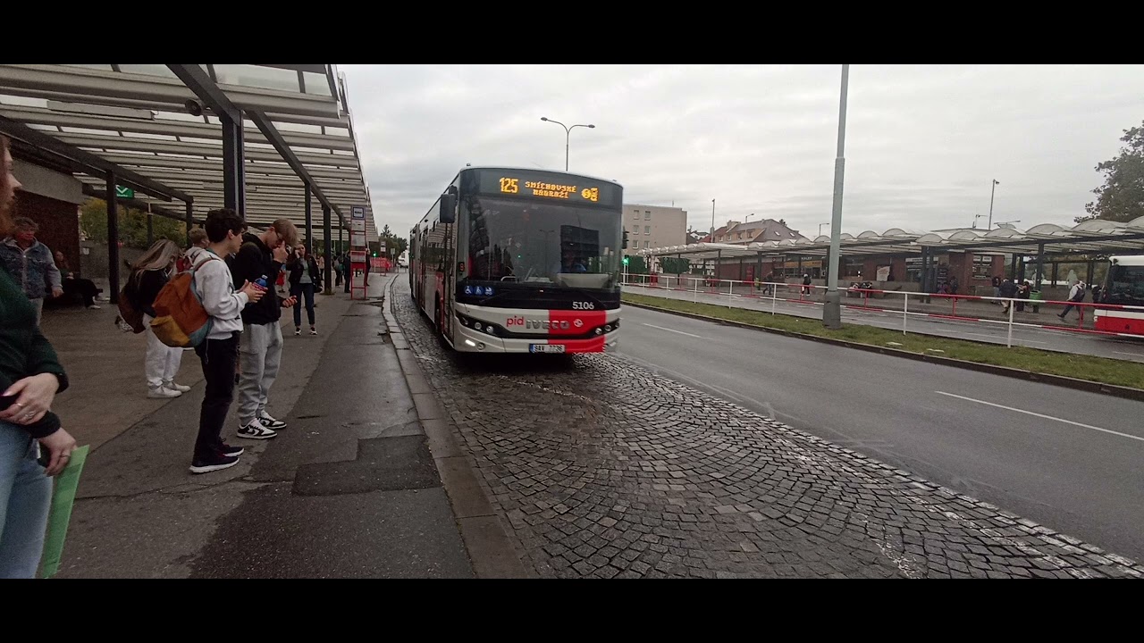 Hlášení linky 125 v úseku Gercenova - Chodovská Tvrz